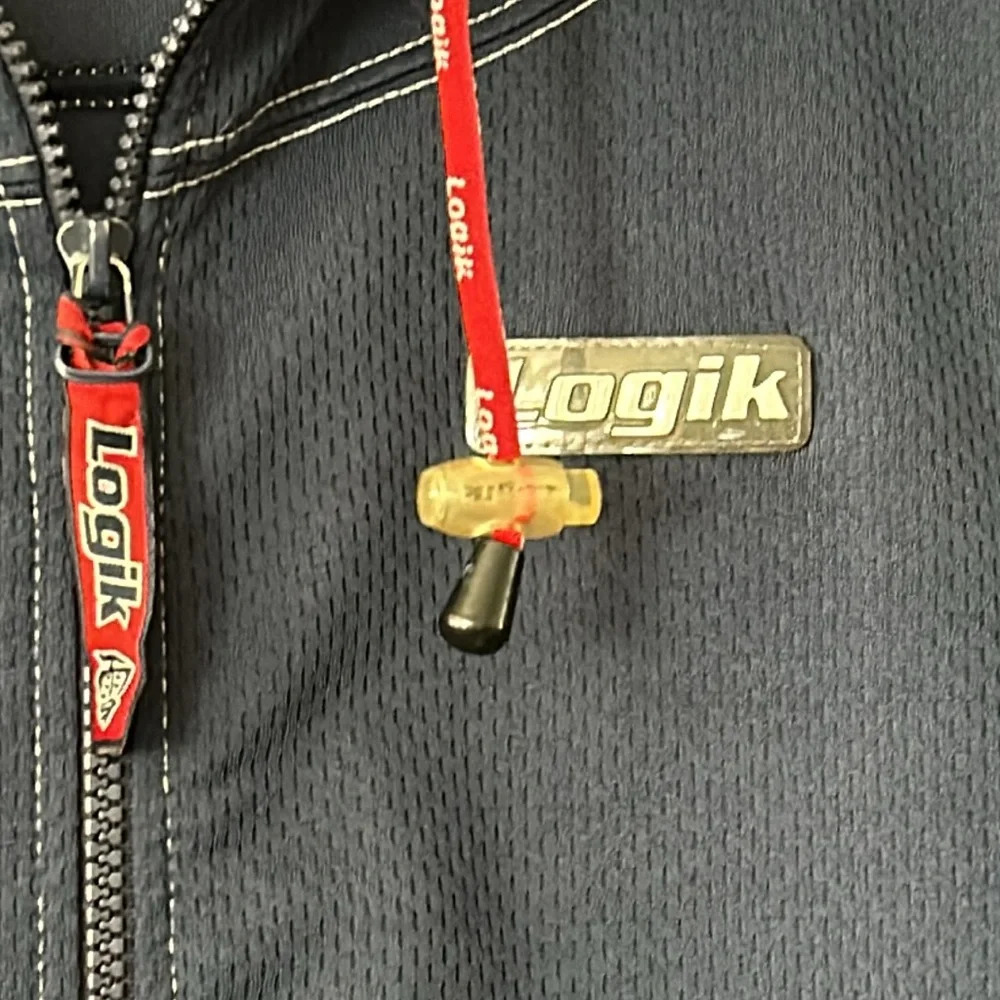 🔥🔥Vintage  LOGIK zip up hoodie for womens - Picture 2 of 5